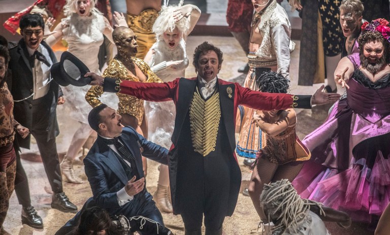 White House chief of staff John Kelly mentioned he was surprised by how much he liked the movie, a musical loosely based on P. T. Barnum creating the Barnum & Bailey Circus. (Niko Tavernise/Twentieth Century Fox via AP)