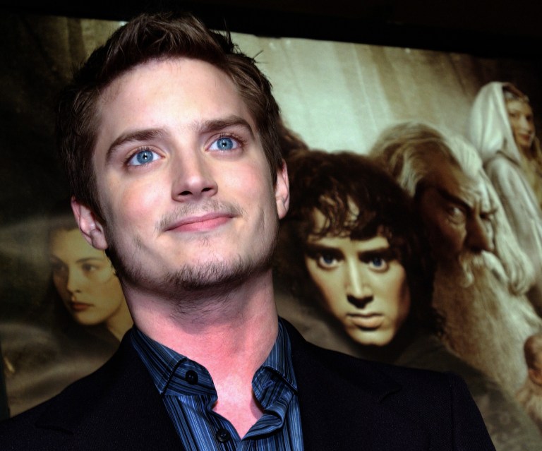 Actor Elijah Wood arrives at the premiere of the film 