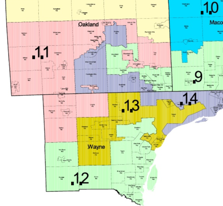 Redistricted Michigan maps signed into law