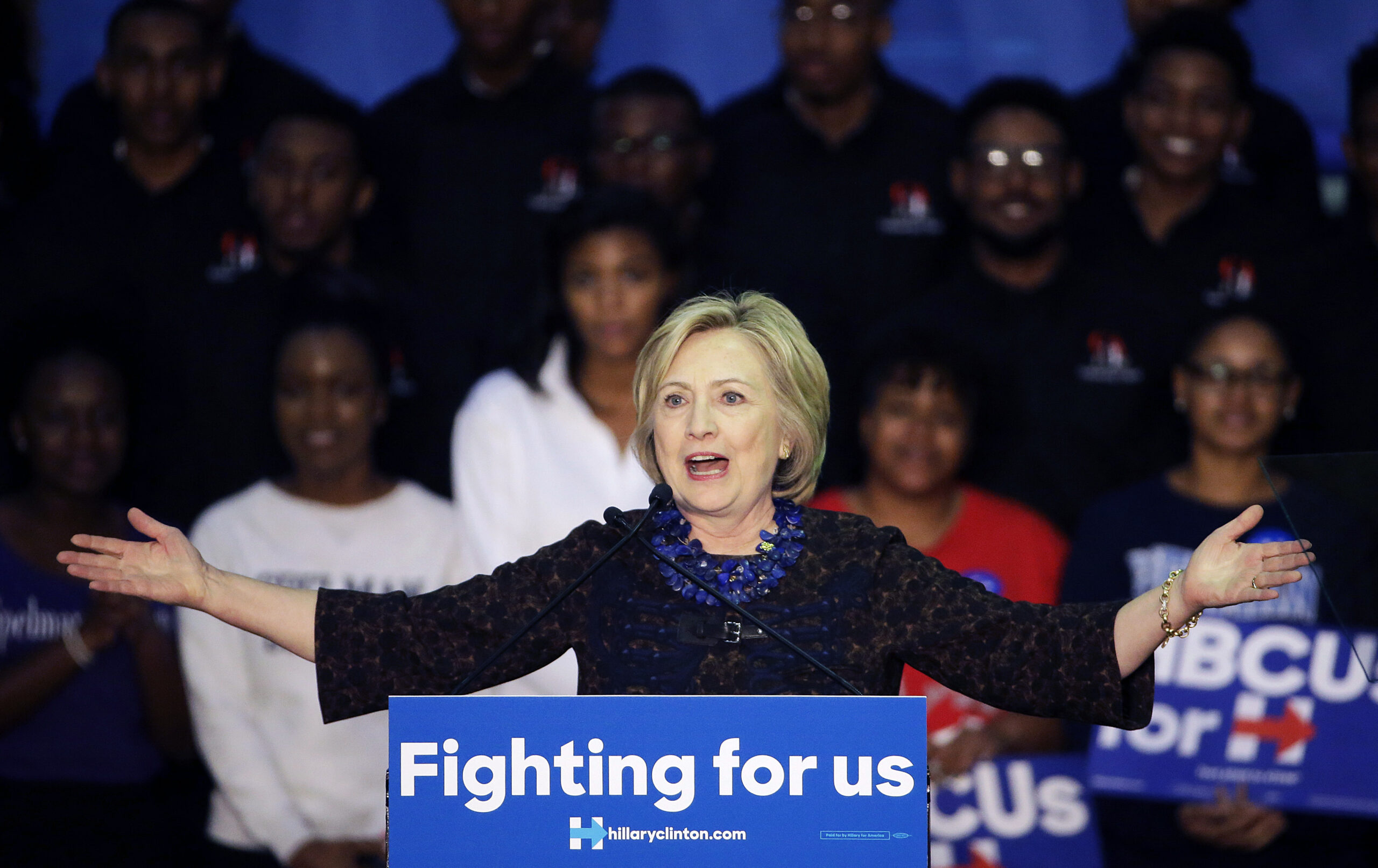 Clinton’s press team undergoes shake up