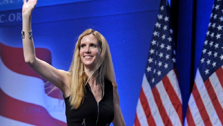 Delta hit back at Ann Coulter after her day-long rant about her flying experience Saturday. (File photo)