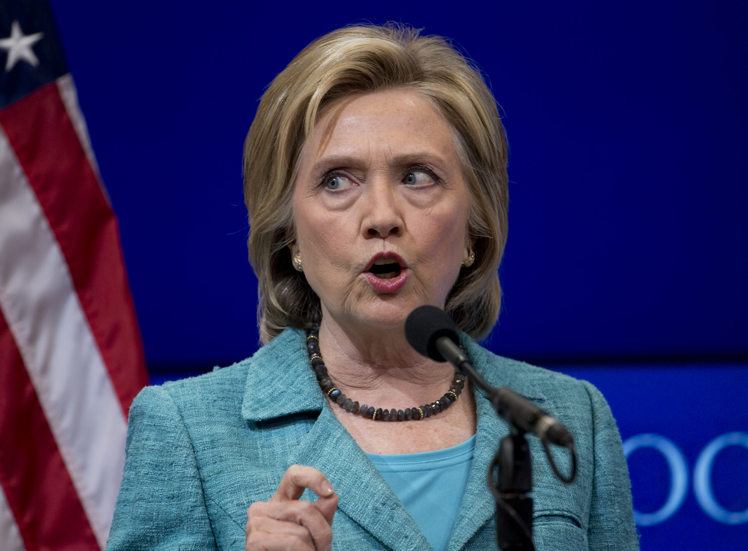 Clinton’s focus on Israel in Iran speech
