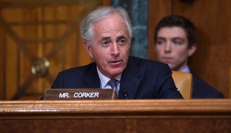 Sen. Bob Corker, R-Tenn., announced in the fall that he wouldn't run again, abruptly canceling re-election plans in the works for several months. After reconsidering his decision in the past few weeks, Corker opted to stick with is original decision. (AP Photo/Susan Walsh)