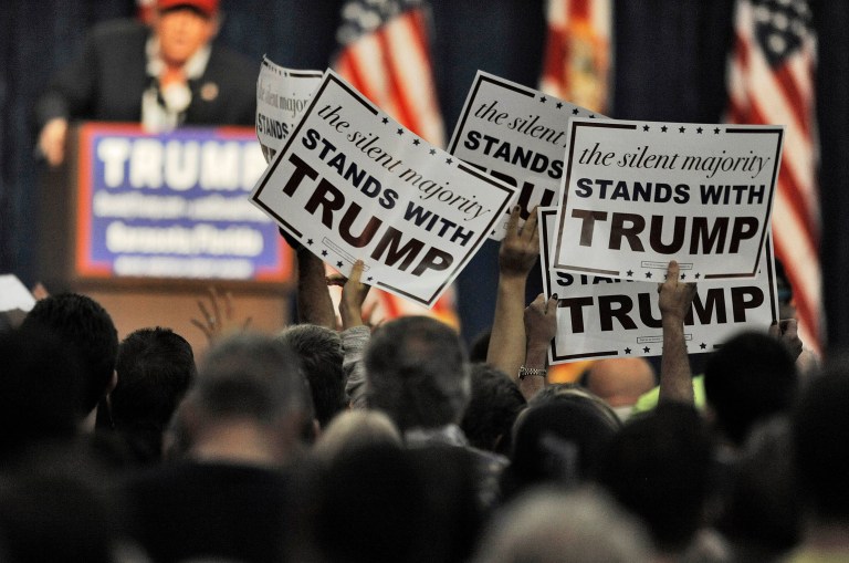 Rally turnout has scores of Donald Trump supporters believing that something is amiss, that the polls are not polling —œWe The People—&pound; and are some how intentionally ignoring all of those people who stand out in the heat waiting for Mr. Trump to arrive and thrill them. (AP Photo/Steve Nesius)