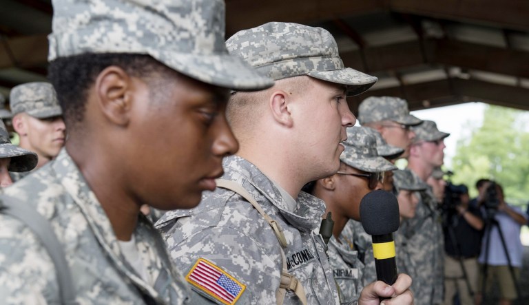 At Fort Knox, answering the call to serve