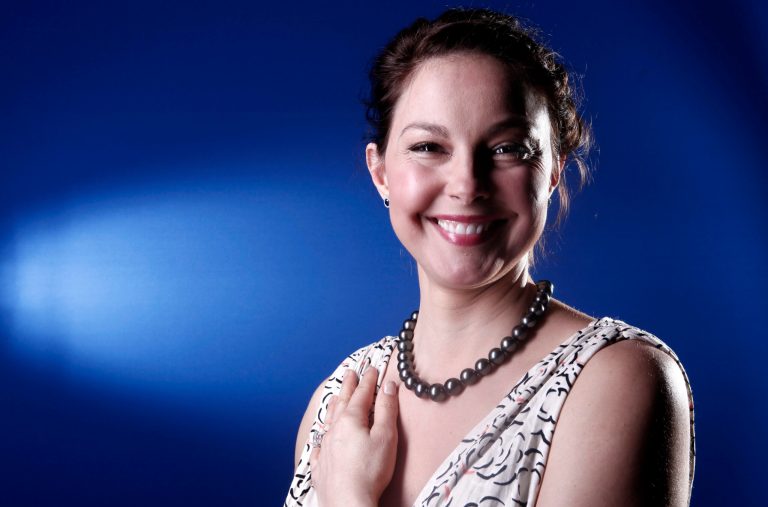 Actress Ashley Judd poses for a portrait in New York in March 2012. (AP Photo/Carlo Allegri)