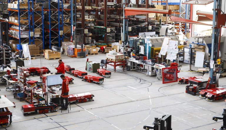 The Commerce Department raised its first quarter 2017 GDP growth estimate from a frigid 1.2 percent to a still-not-thawed 1.4 percent. (Angel Navarrete/Bloomberg)