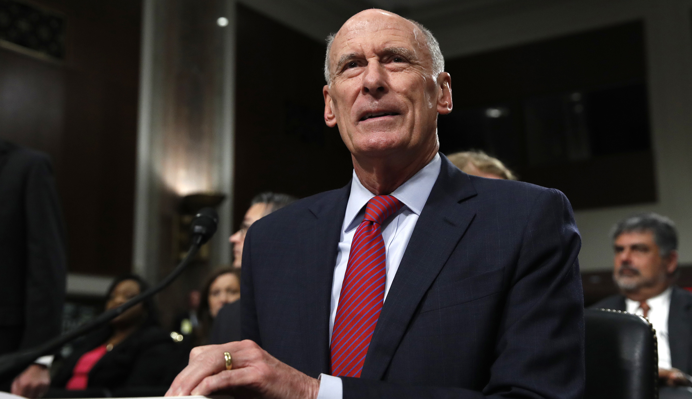 Intel chief Dan Coats dodges Trump-Russia question, says the real threat is leaks