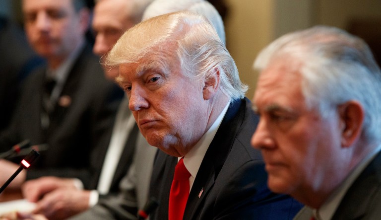 President Trump on Wednesday said he has 