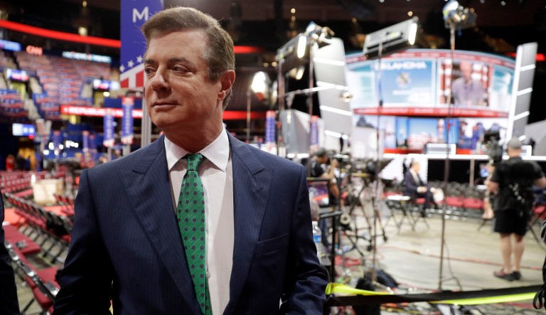 New reports show that a $26 million loan was transferred from a Russain oligarch to Cyprus entities linked to Paul Manafort. (AP Photo/Matt Rourke)