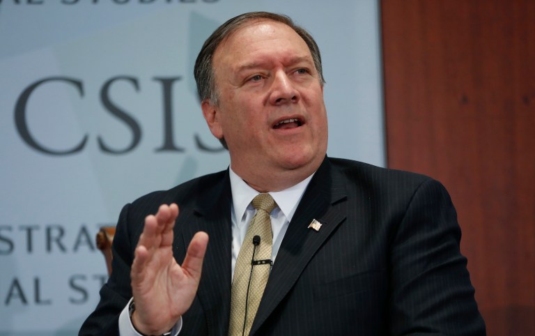 Asked about Trump's critics who allege the president is 