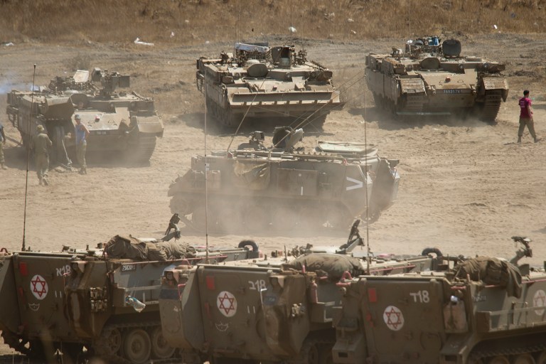 The U.S. and Israel haven't disclosed the exact sum, but officials familiar with the military aid deal said it totals $3.8 billion a year. (AP Photo/Ariel Schalit)