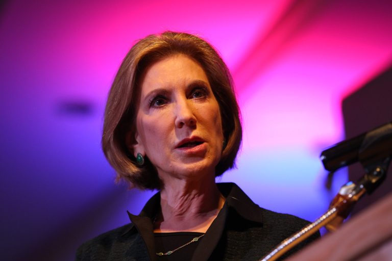 Presidential hopeful former Hewlett-Packard CEOÂ Carly Fiorina accepted nearly two dozen new endorsements in Iowa.Â (AP Photo/Cheryl Senter)