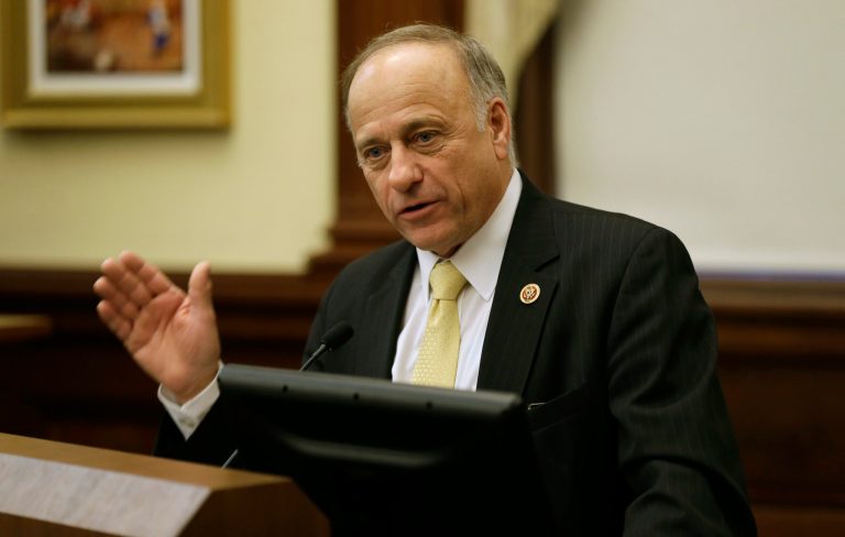 Republican Rep. Steve King and the conservative activist group Citizens United are holding the Iowa Freedom Summit on Jan. 24 in Des Moines. (AP Photo)