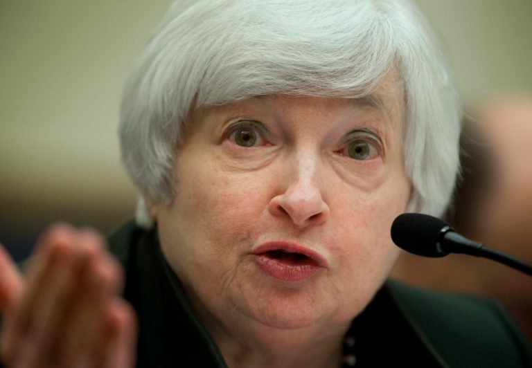 In an appearance before Congress earlier in July, Federal Reserve Chairwoman Janet Yellen said that the first GDP decline 
