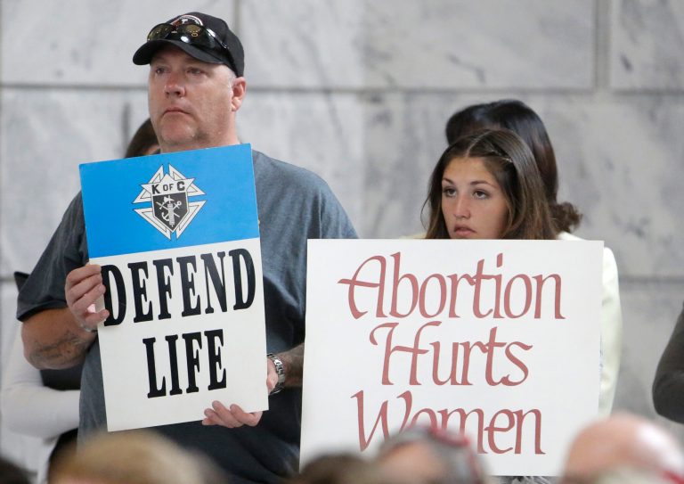 To fail to be able to simply say that dismemberment of a living child is brutal and inhumane is to disconnect from one's own humanity, from one's own soul. (AP Photo)