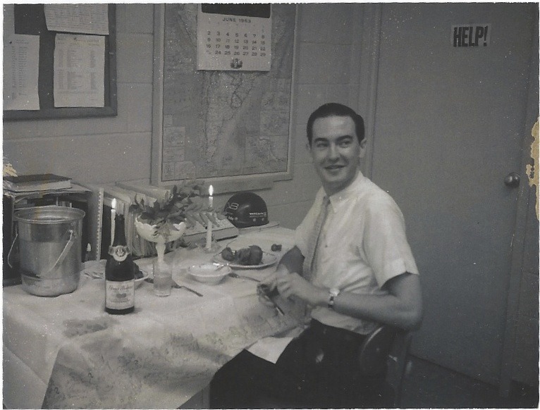 Columnist Cal Thomas is pictured as a 20-year-old copyboy at NBC in Washington.