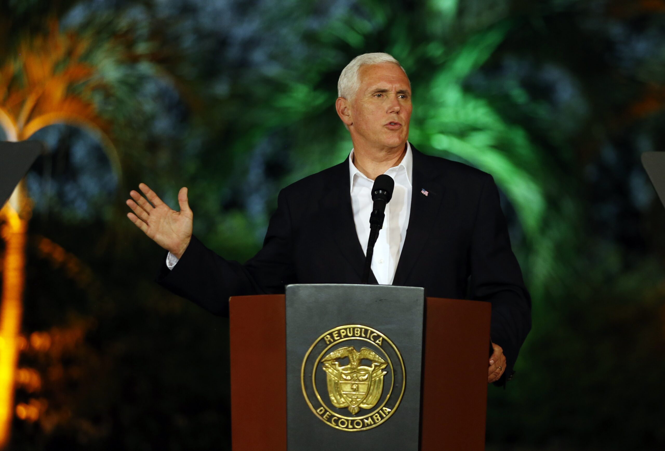 Mike Pence: ‘We have no tolerance for hate and violence from white supremacists, neo-Nazis, or the KKK’
