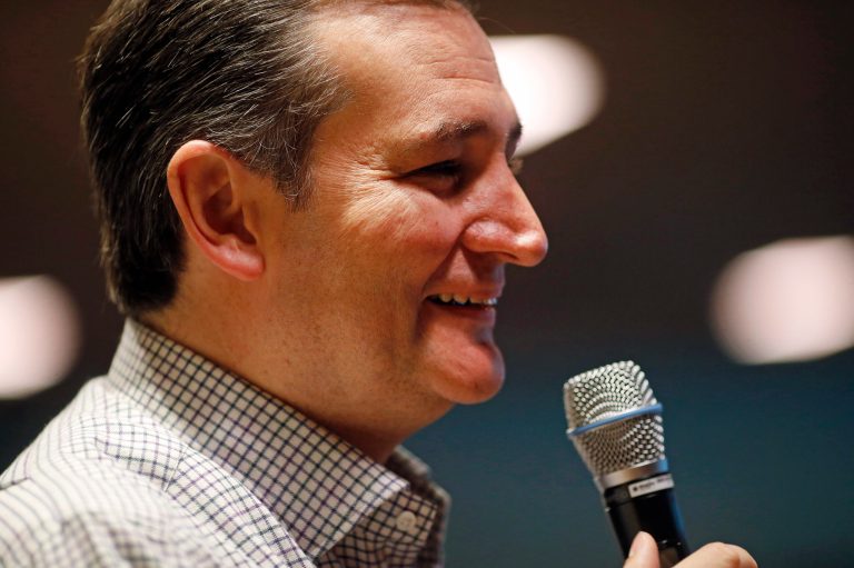 Ted Cruz dominates among likely Republican caucus-goers who consider themselves 