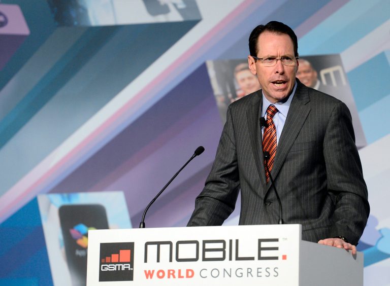 Randall Stephenson, chairman and CEO of AT&T and the new head of the Business Roundtable, said that business growth doesn't happen without private investment. (AP File)