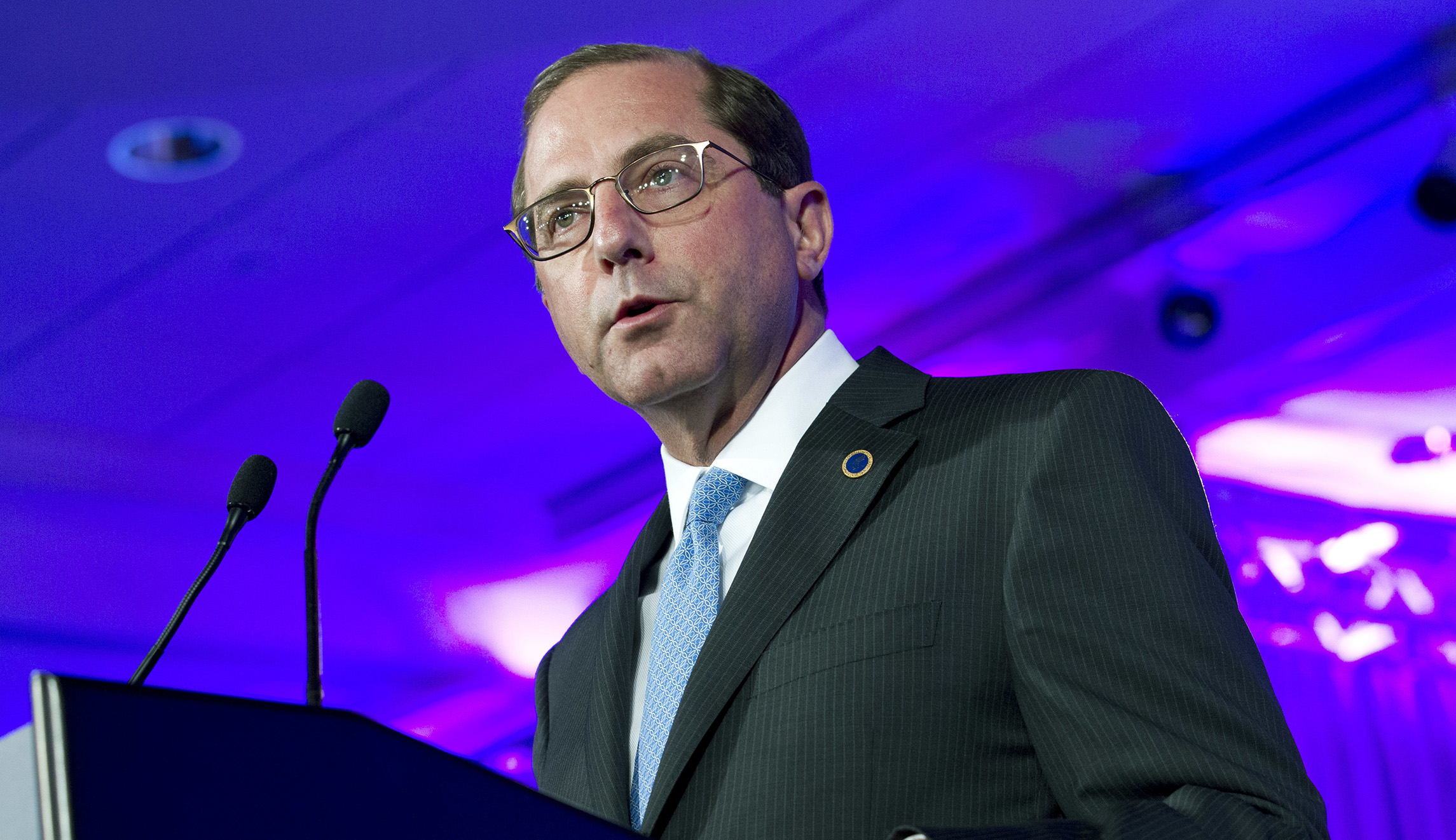 HHS Secretary Alex Azar invites more states to seek Medicaid waivers to fight opioids