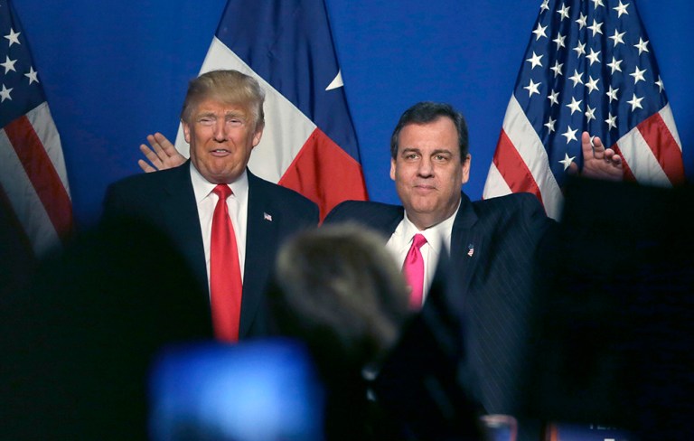 Former Jeb Bush staffers attacked New Jersey Gov. Chris Christie for his endorsement on Donald Trump, calling Christie 