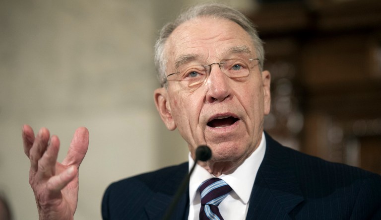 Senate Judiciary Committee Chairman Chuck Grassley, R-Iowa, said Friday that loopholes have allowed some beneficiaries of President Obama's Deferred Action for Childhood Arrivals program to obtain green cards, and has allowed others to gain full U.S. citizenship. (AP Photo/Cliff Owen)