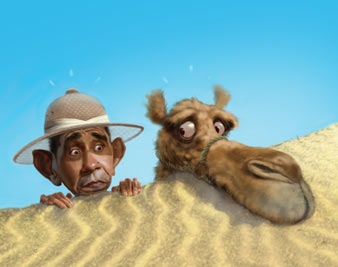 A Leader from Behind