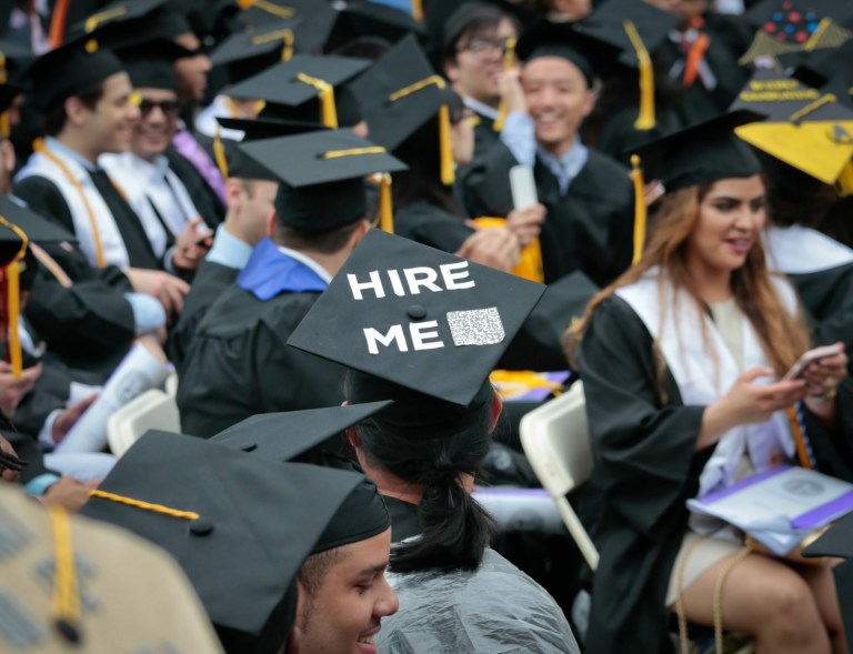 The president and his appointees have unwittingly harmed the economic prospect of today's college students. (AP Photo/Bebeto Matthews)