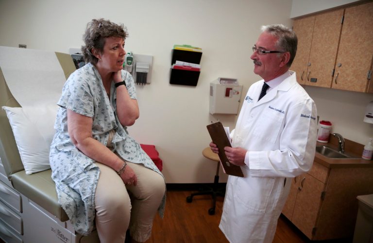 Beginning in January, doctors can get reimbursed for advising terminally ill patients on what types of interventions they may want to accept or reject.Â (AP Photo/Jacqueline Larma)