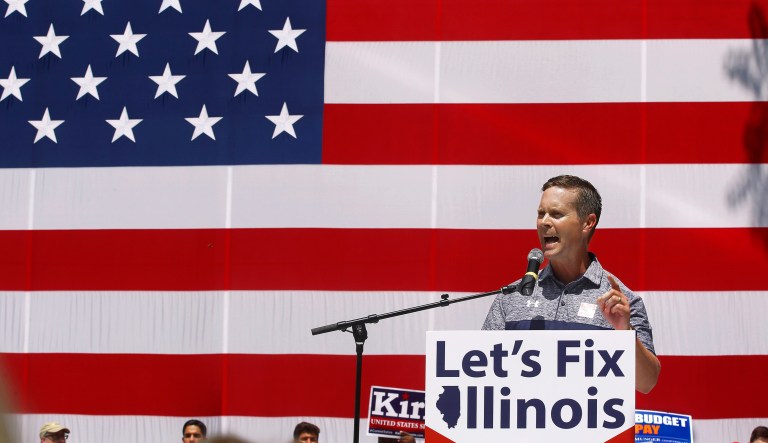 Unfortunately for the Rep. Rodney Davis, his not-at-all ridiculous remarks have made him the target of a Twitter rage mob. (AP Photo/Seth Perlman)
