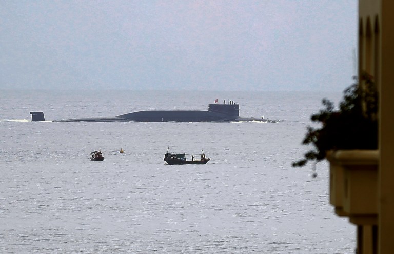 The Guardian reported on Thursday that Chinese military officials aren't commenting on the timing of the submarine deployment, but they are saying it is inevitable. (AP Photo)
		