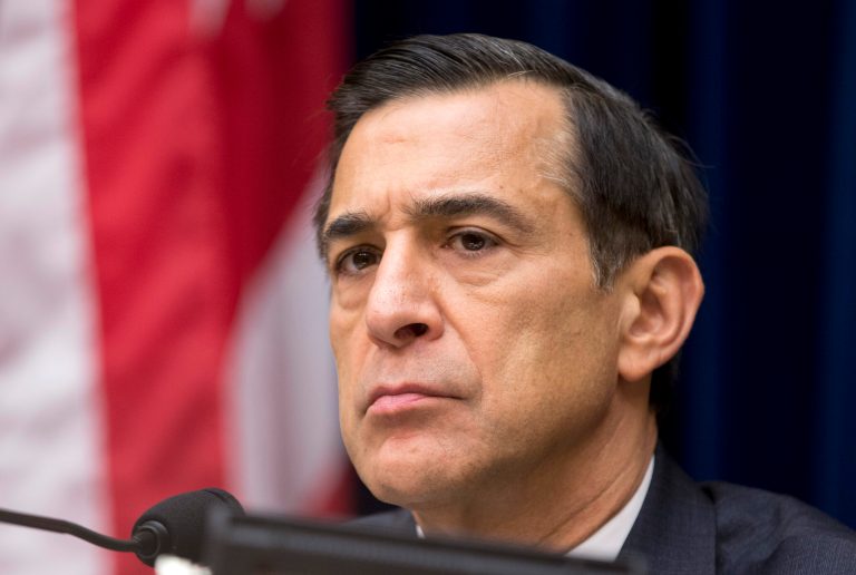 House Oversight and Government Reform Committee Chairman Rep. Darrell Issa, R-Calif., listens to testimony on Capitol Hill in Washington, Tuesday, June 24, 2014. (AP Photo/Manuel Balce Ceneta)