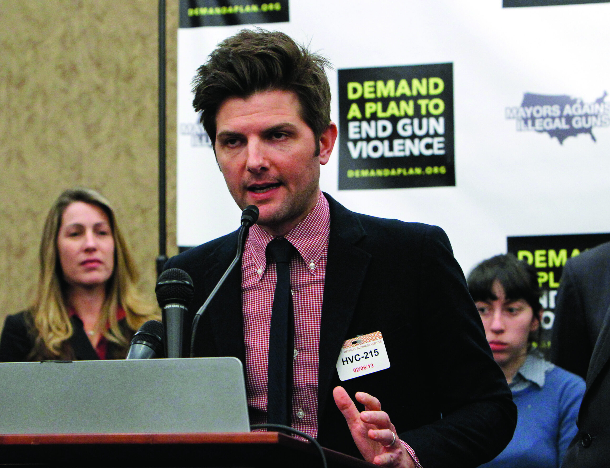 Adam Scott returns and this time he’s not acting