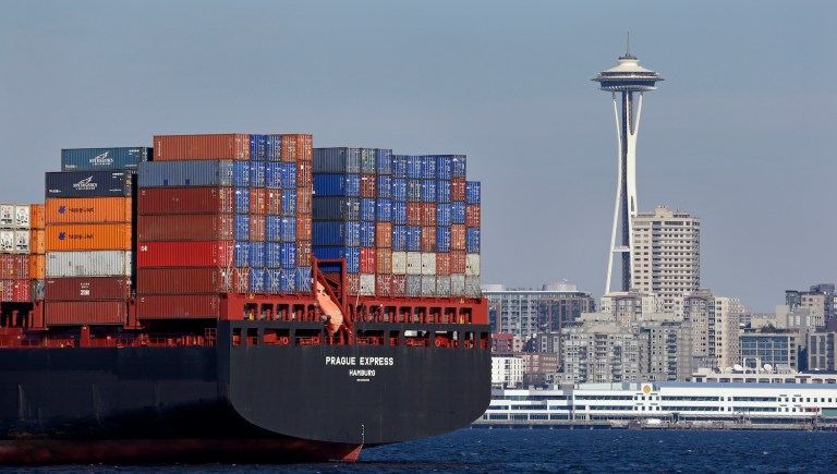 When Uncle Sam wasn't there to provide taxpayer-backed trade insurance, private insurers stepped up. (AP Photo/Elaine Thompson, File)