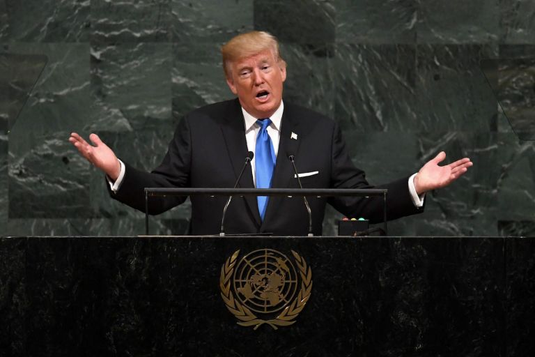 Trump Gives a Hodge-Podge of a Speech at the U.N.