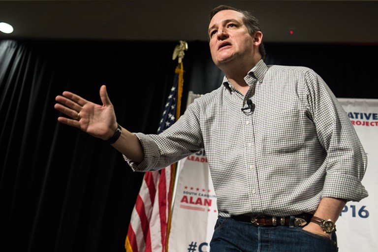 In that instance they had flipped the order of votes, and so I went up voting initially, believing we were voting on cloture, on the Export-Import Bank,? Cruz said. (AP photo/Sean Rayford)