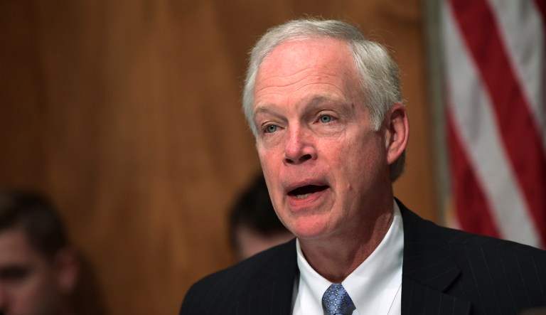 Sen. Ron Johnson, R-Wis., spoke at the Newseum in Washington, D.C. Monday, where he discussed the 