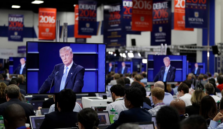 If Donald Trump didn't get the coverage he wanted, it's not because of bias. It's because he's a bad candidate. (AP Photo/John Locher)