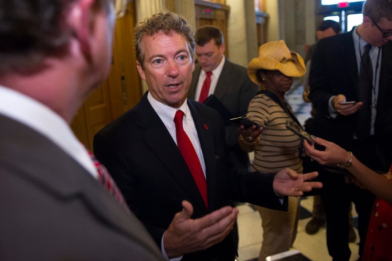 "Bold action is needed to address our nation's debt crisis -- our national debt currently stands at $18.4 trillion," saidÂ Sen. Rand Paul, R-Ky. (AP Photo/Cliff Owen)