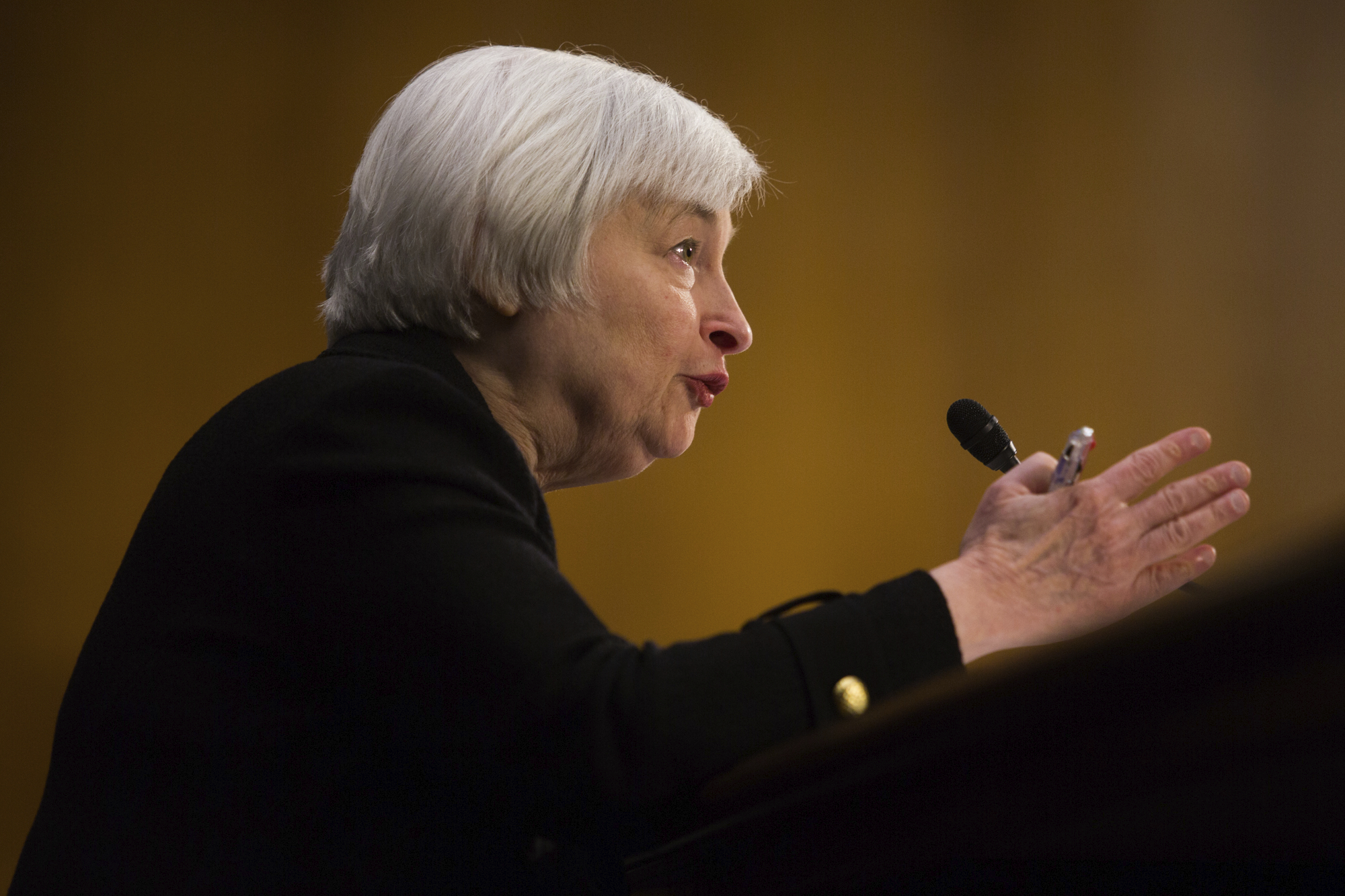Incoming Federal Reserve Chairwoman Janet Yellen denies quantitative easing has caused inequality