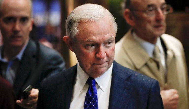 Sen. Jeff Sessions' name has been floated in connection with a number of Cabinet positions, including attorney general. (AP Photo/Carolyn Kaster, File)