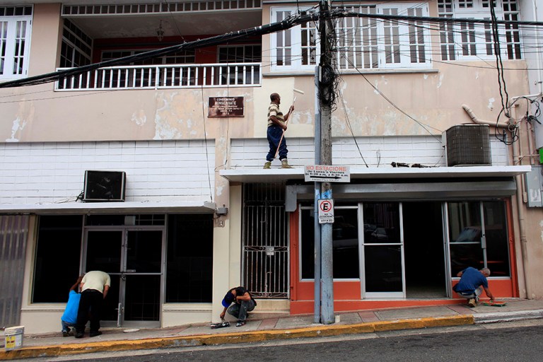 Puerto Rico has accumulated more than $70 billion in government debt to bondholders and has a $46 billion pension liability. (AP Photo/Ricardo Arduengo)