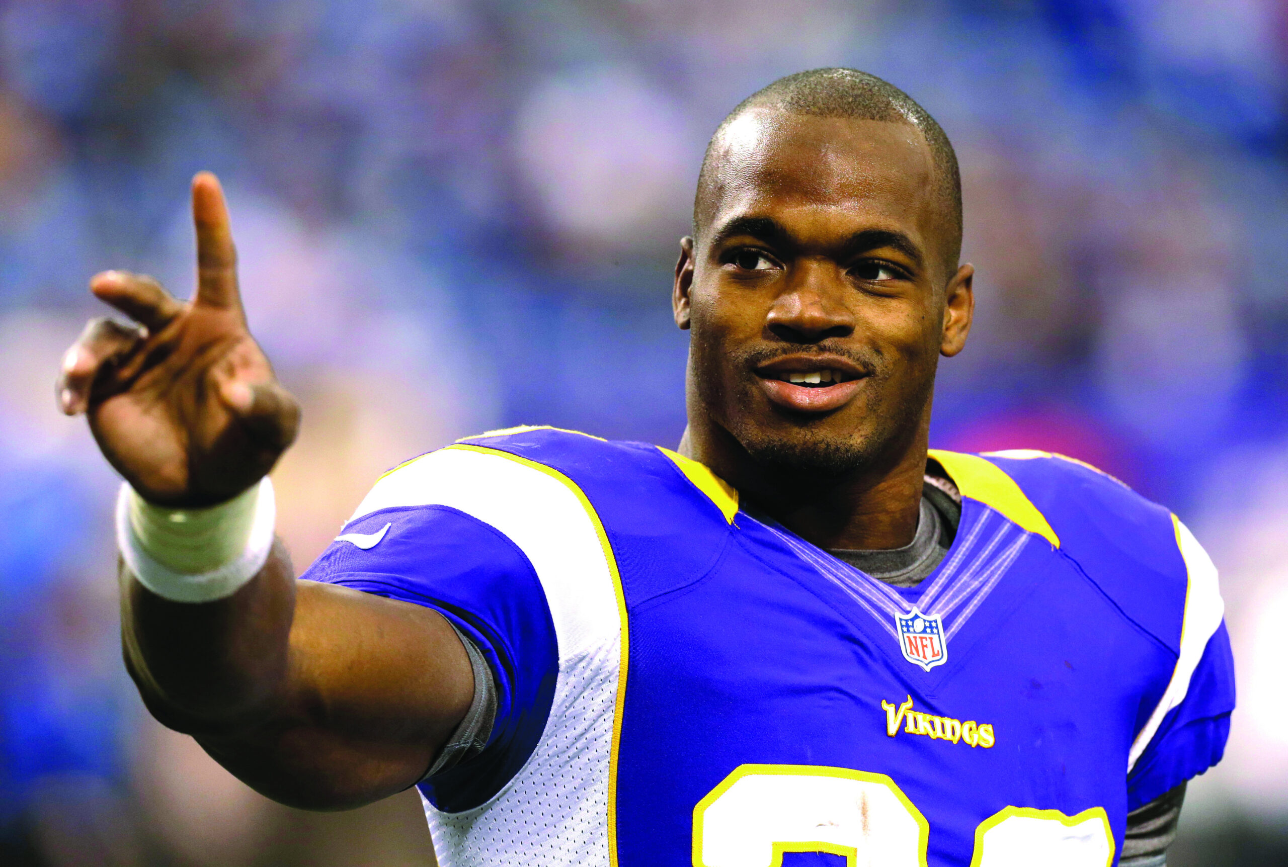 Vikings’ Peterson tears it up after recovery from injury