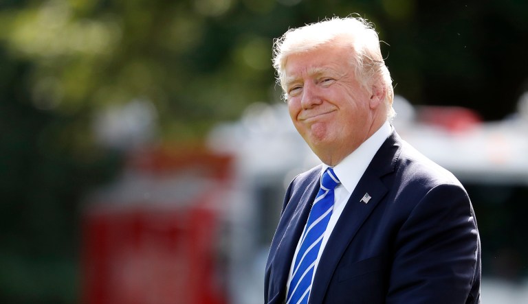 2017's economic gains may lead to an increase in President Trump's approval ratings. (AP Photo/Alex Brandon)