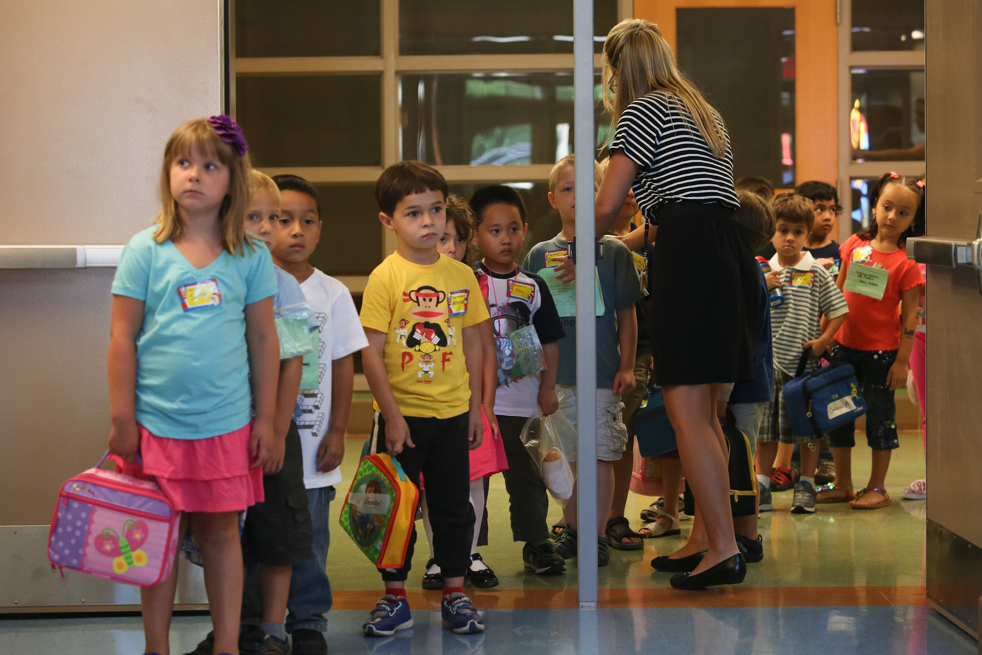 Students flood into D.C.-area schools