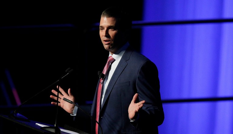 Donald Trump Jr. speculated that the FBI deputy director's early departure was related to FBI Director Christopher Wray viewing the memo written by the GOP-led House Intelligence Committee. He said, 