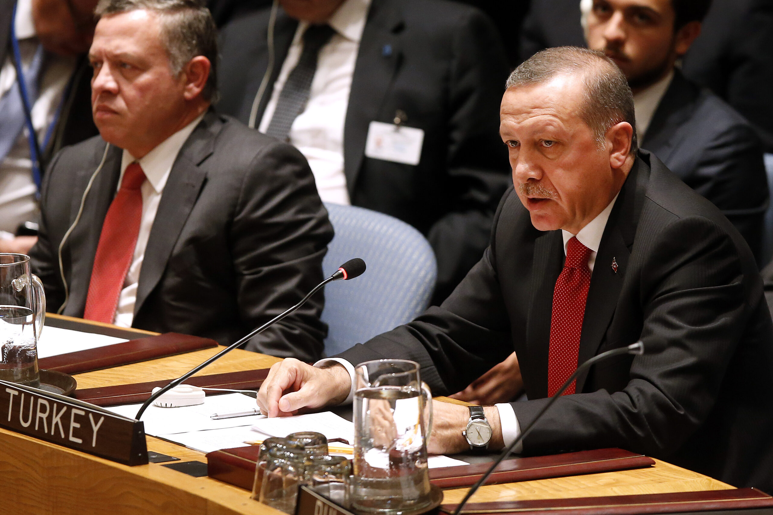 Turkish leader says world not doing enough