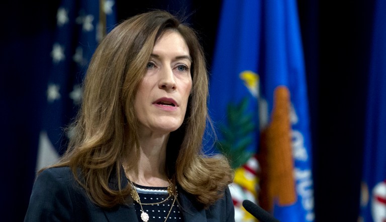 Rachel Brand is leaving the DOJ to work as Walmart's executive vice president of global governance and corporate secretary. (AP Photo/Jose Luis Magana, File)