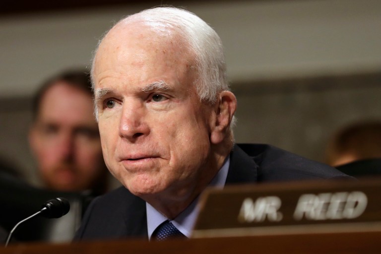 McCain released a 15-page report that found 